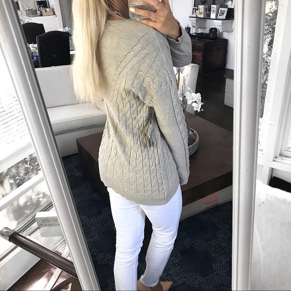 🆕 CYRUS MONACCO NIGHT BRAIDED LONG KNIT SWEATER! - Picture 15 of 15